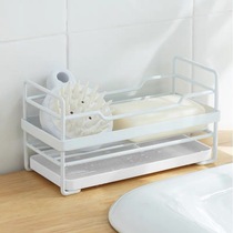 Nachuan household kitchen dishwashing cloth sponge storage drain rack Pool table rag rack Sink storage rack