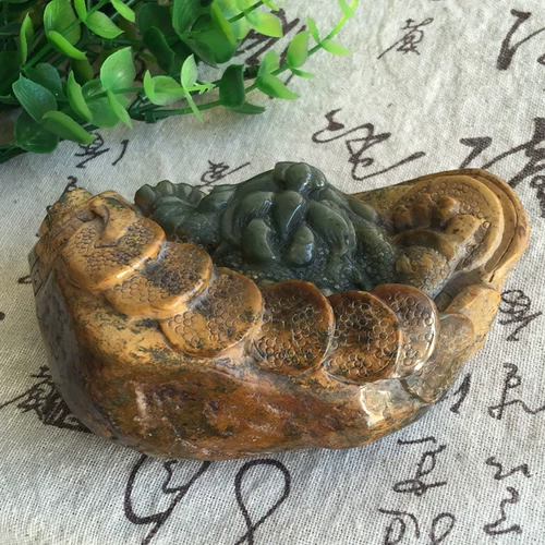 Ручка, украшение в руку из нефрита