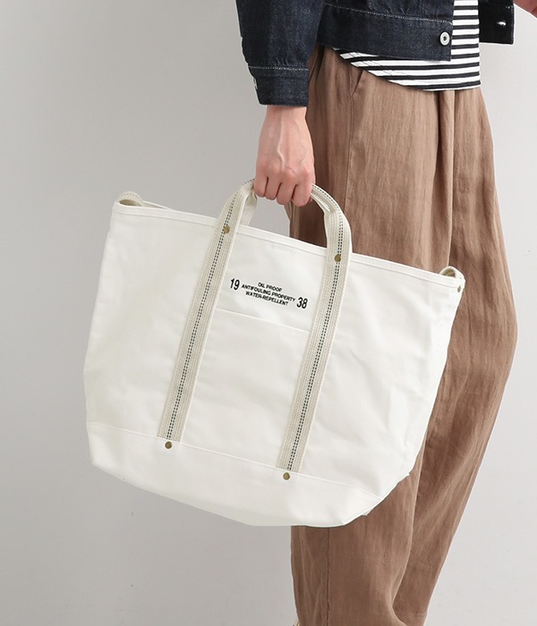 0215 22SS New color Japanese Teflon Splash Water Thick Canvas Set Large Capacity Single Shoulder Sabbath Bag