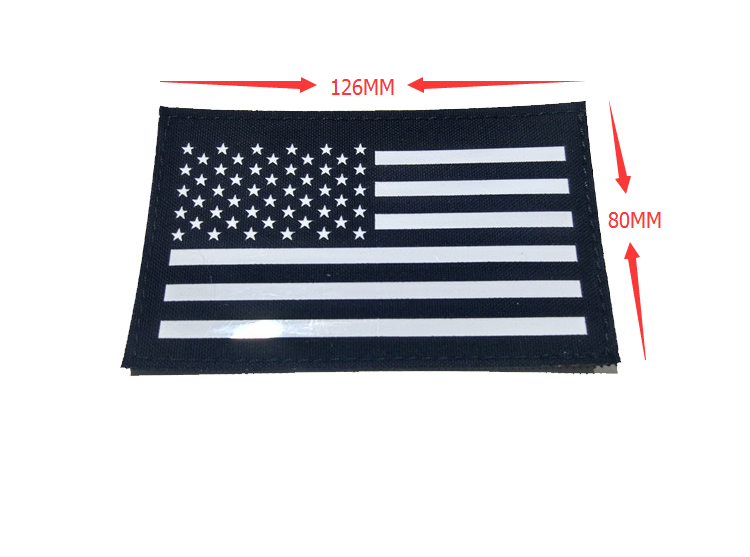 TCmaoyi TC0032 cờ Mỹ chương ngụy trang dán vải dán vải Velcro loạt các miếng dán ủi quần áo rách