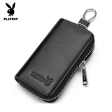 Playboy, ключница, картхолдер, вместительные и большые универсальные ключи от машины, сумка-органайзер, 2 в 1, из натуральной кожи, простой и элегантный дизайн