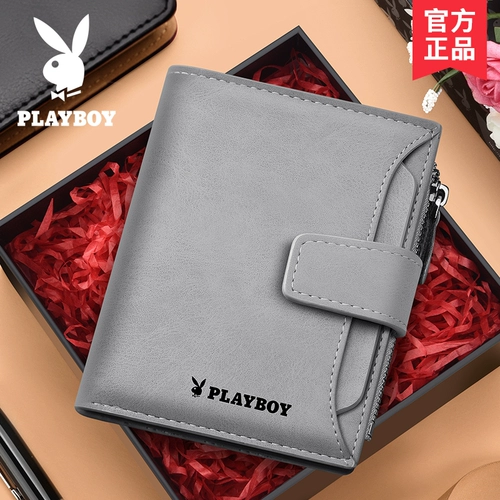 Playboy, мужской короткий бумажник, кошелек, картхолдер, коллекция 2026 года