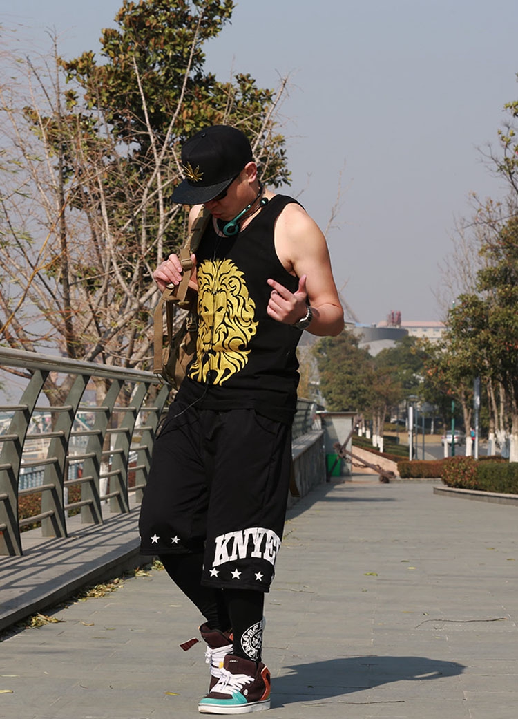 Béo quá khổ phiên bản châu Âu của mùa hè nam thêm mã lớn cộng với phân bón để tăng vest thể thao vest bông thể thao khoác vest nữ