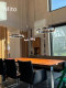 German Occhi Mito Restaurant Chandelier, Staircase Study Chandelier, Personalized Creative Circular Dining Table Chandelier