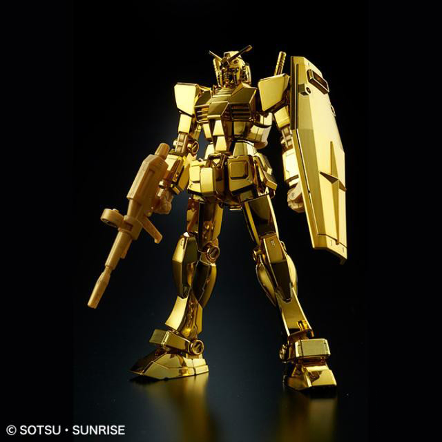 Vandei HG HGCE bench field limited gold plated qualification RX-78-2 Yuanzouda