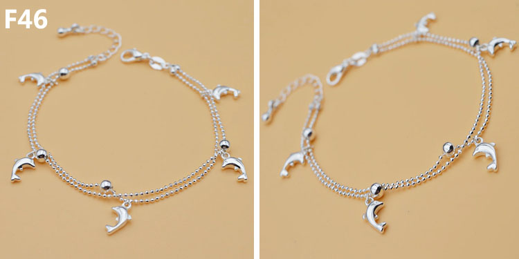 Chaine de cheville Femme OTHER en Argenterie - Ref 3102380 Image 40