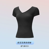 Воротник с черным крестом — короткие рукава [освежающий модал]