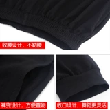 Детские черные утепленные штаны, танцующая спортивная одежда, комплект, комбинезон