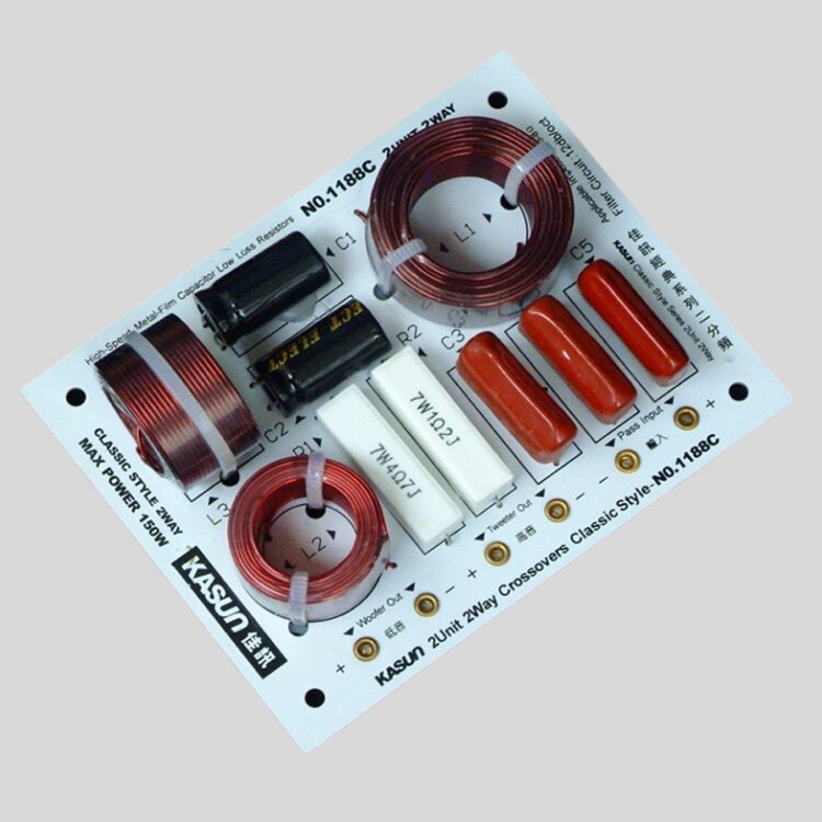 Jiaxun frequency divider fever audio speaker horn electronic high and low frequency professional one point two frequency divider classic model