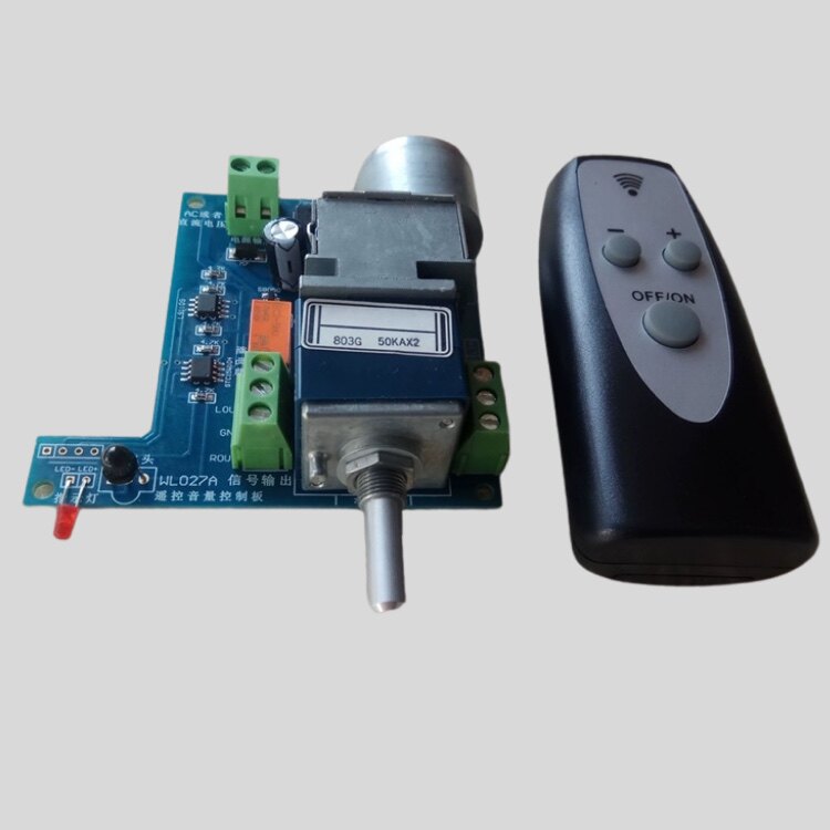 Fever sound amplifier pre - modified remote control silence function of Japan 27 ALPS potentiometer volume control board