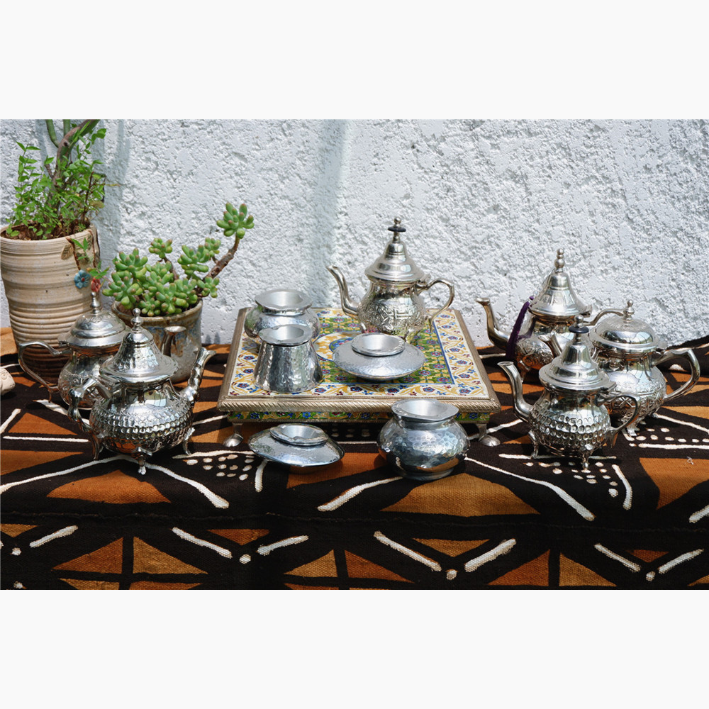 TEAPOT Morocco imports Arab traditional teapot handmade pot retro palace wind coffee maker