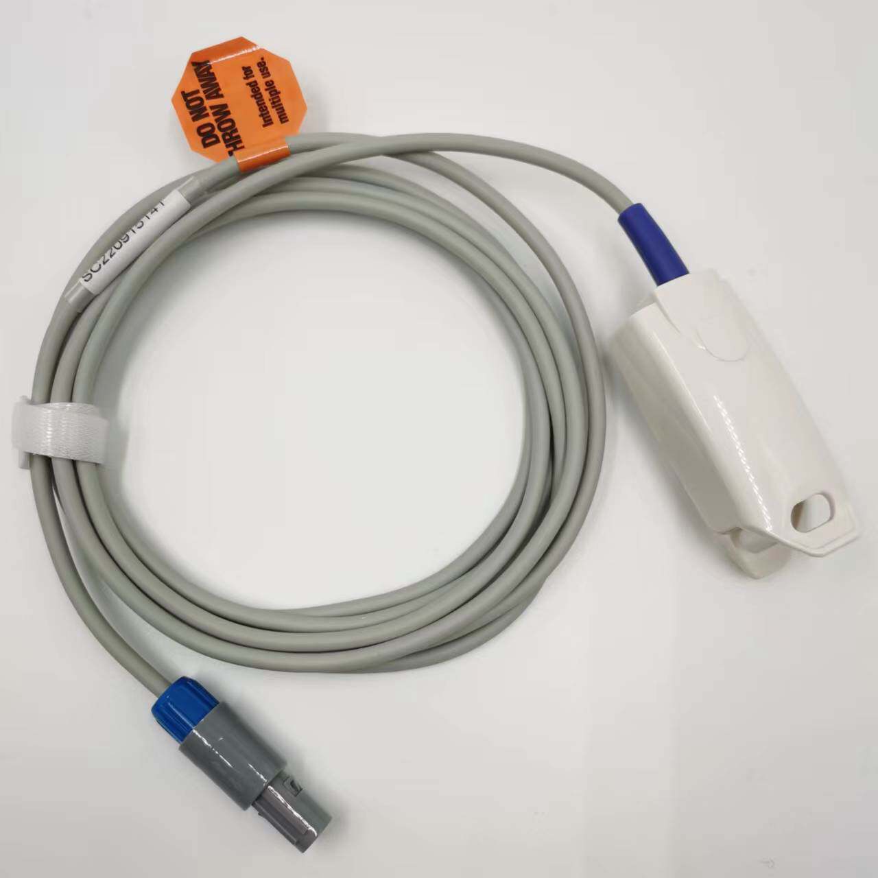 适用康泰CMS7000/8000/9000单槽5针指脉氧连接线氧饱夹宠物监护仪