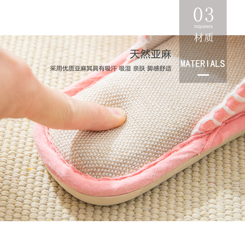 Phà cotton vải lanh dép nhà mùa thu và mùa đông không trơn trượt dép bông nhà nữ Đôi trong nhà dép đi trong nhà nam dép trong nhà