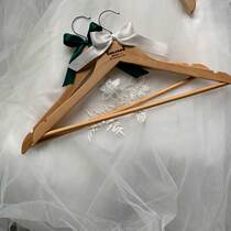 Custom hangers wedding diy wedding yarn hangers custom bride name hangers set custom logo wedding ideas