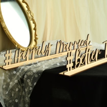 Wedding Table Card Wedding Custom Wedding Wooden Sembling Seats Table Card Creative Dessert Table Card Wooden Pendulum