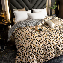 Pure cotton quilt cover Summer full cotton thin section Single piece Three sets Single Dormitory 1 5 m Single Set Quilt Quilt Core Quilt quilt