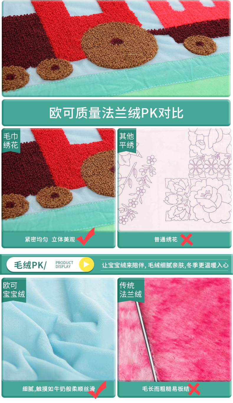 trẻ em mẫu giáo flannel ba mảnh giường chăn Liu Jiantao bé nhung san hô mùa thu và mùa đông bộ đồ giường được ngủ trưa - Bộ đồ giường trẻ em chăn ga cho bé trai	