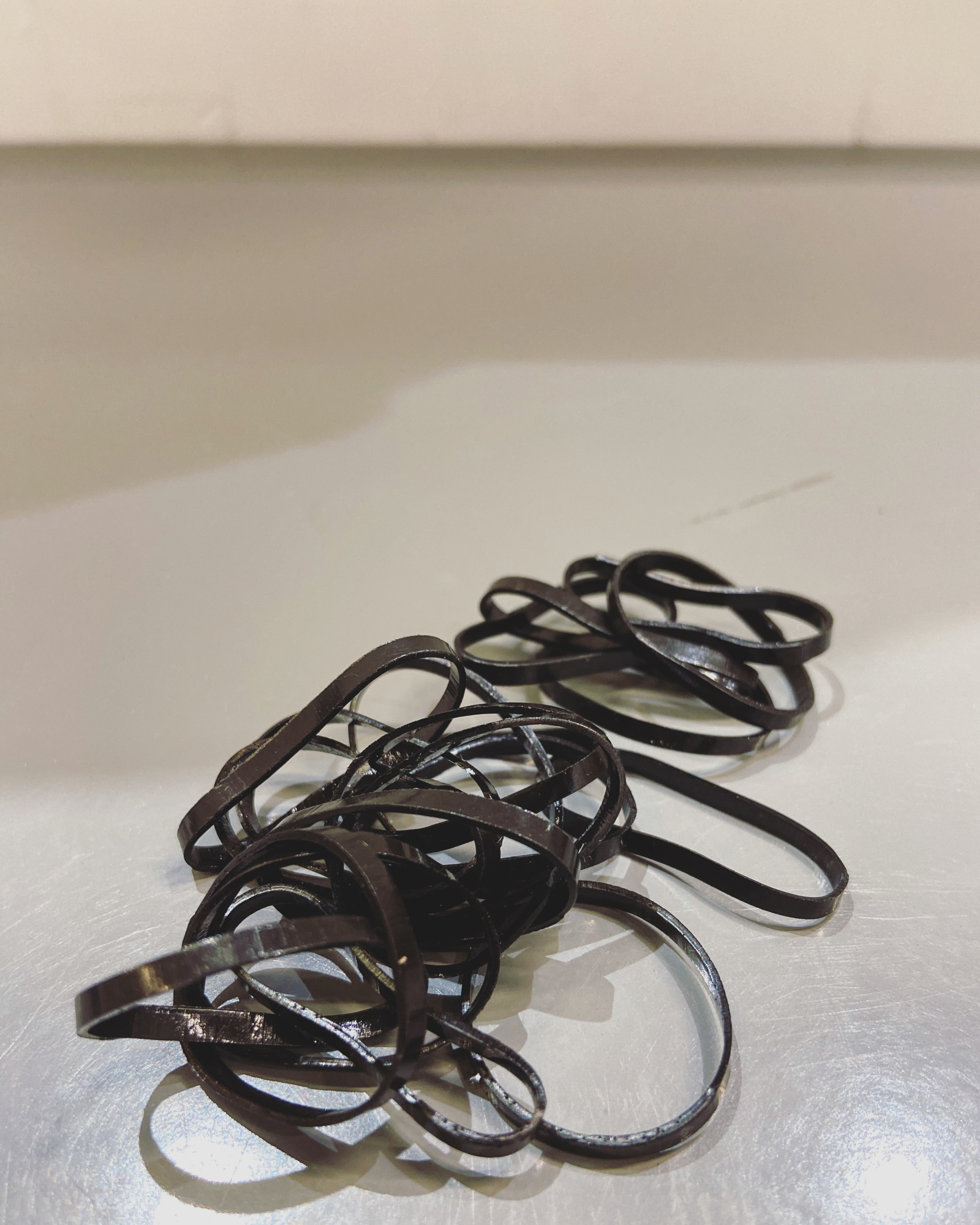 Junshang ballet JUNSHINE rubber band high elastic thickening disposable thick rubber ring does not hurt hair rubber band