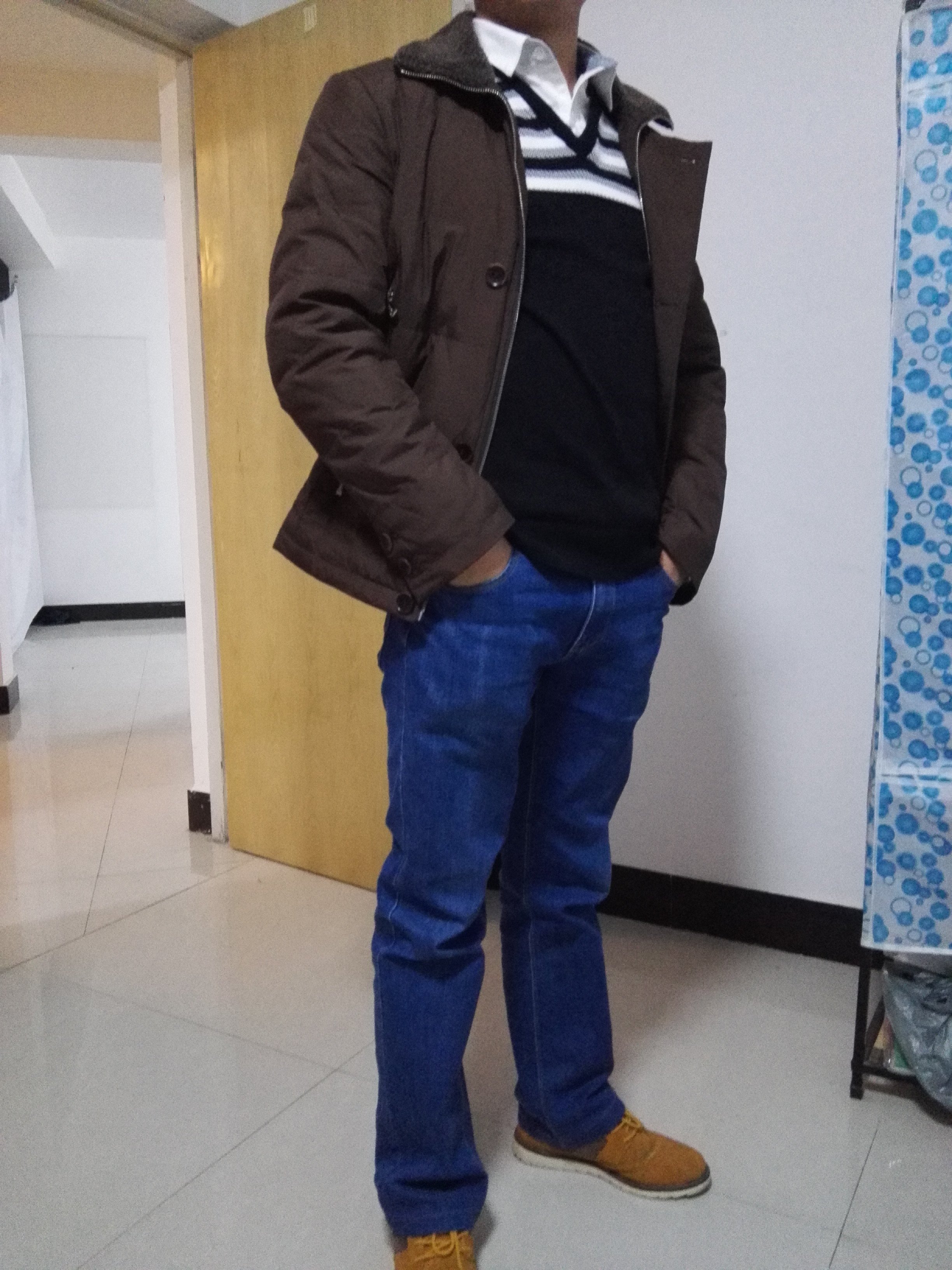 劲霸男装羽绒服外套