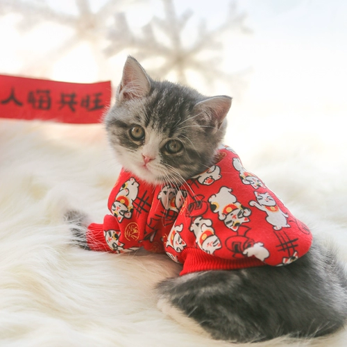 Праздничнная флисовая толстовка, красная удерживающая тепло куртка, на удачу