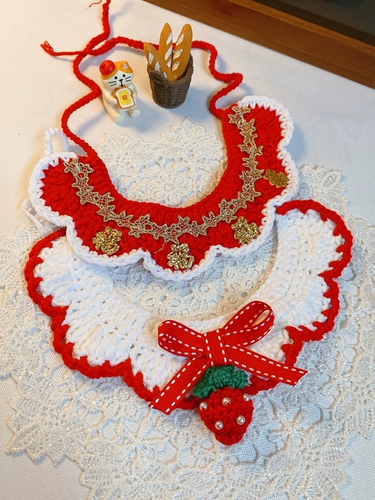 Трикотажный шарф, шерстяной чокер, слюнявчик, аксессуар, брендовый нагрудник