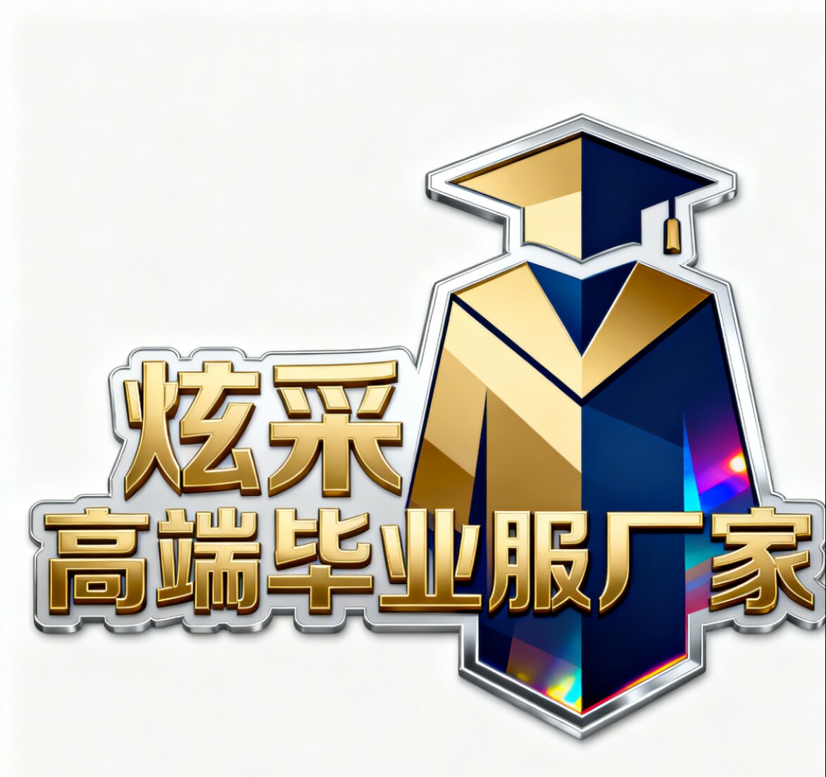 炫采高端毕业服厂家直销的LOGO