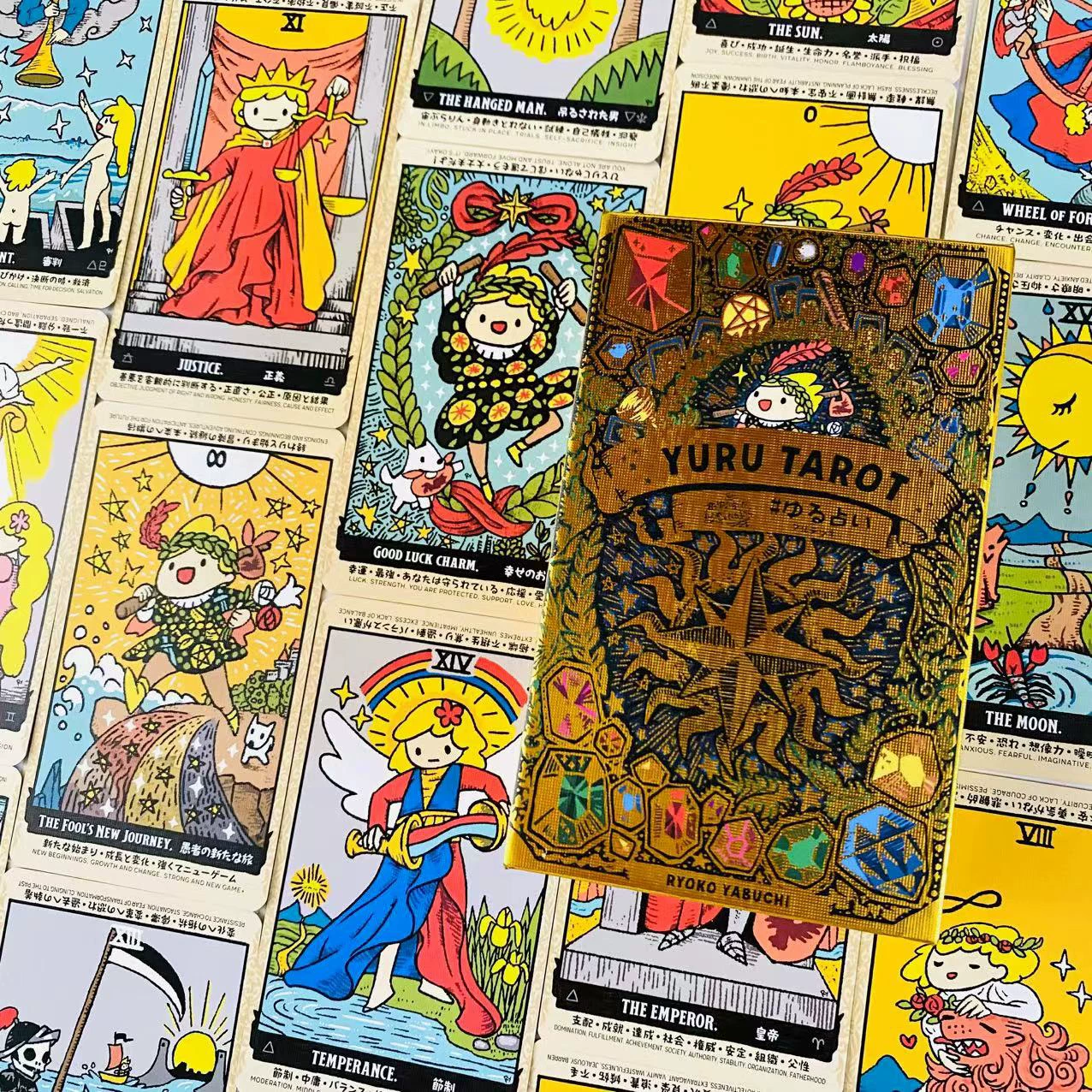 Spot Yuru Tarot Полный набор версия 78 фото Вит Таро Китай Эксклюзив