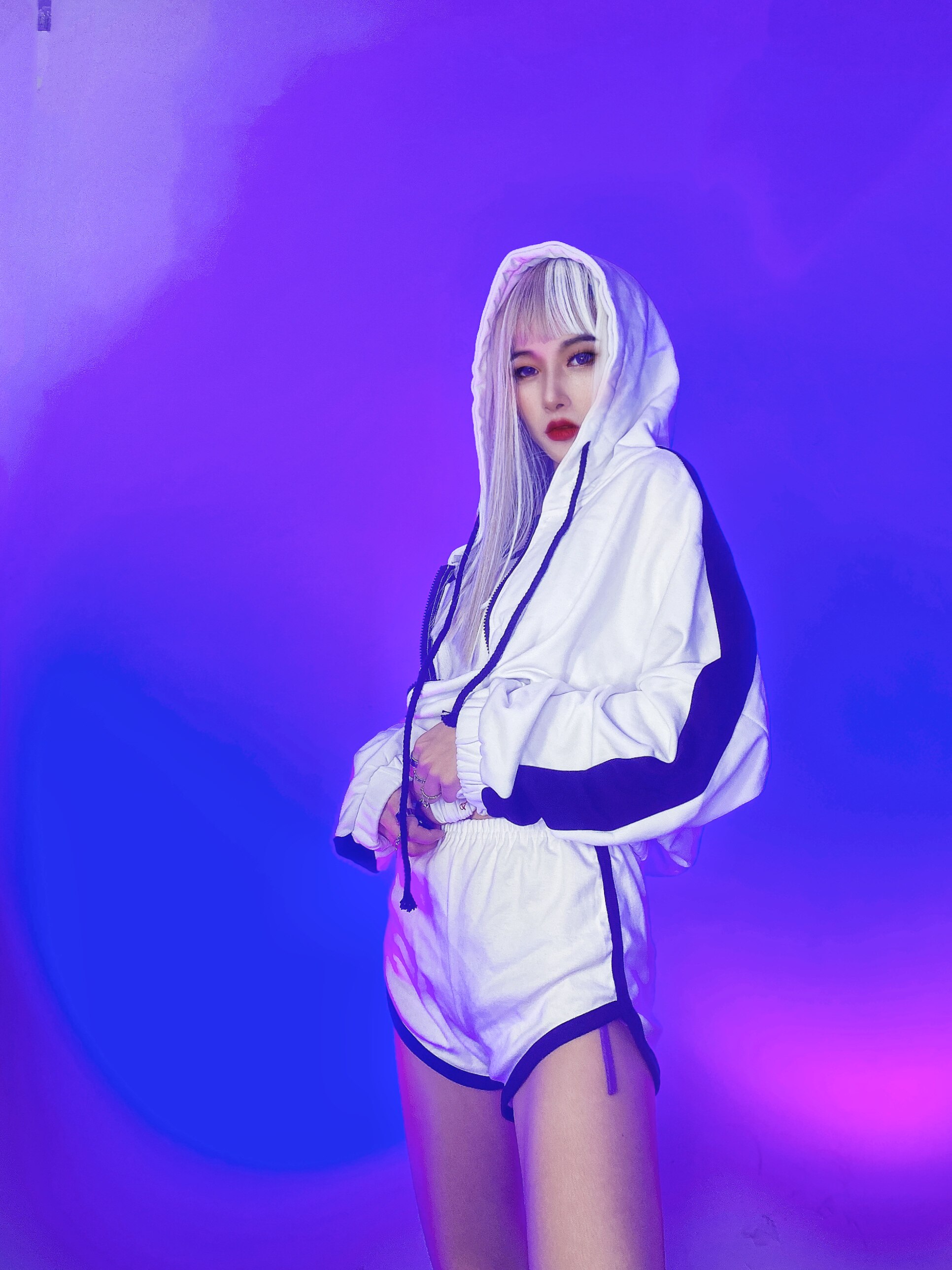 Bar night jazz hip-hop sports suit dsdj singer costumes street tide interactive party