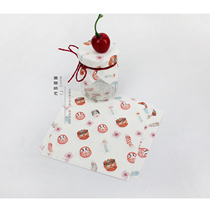 Mofei Paper Art Japanese Pudding Bottle Honey Jam Flower Fruit Tea Chili Sauce Beef Sauce Set Table Sealing Paper Wrapping Paper
