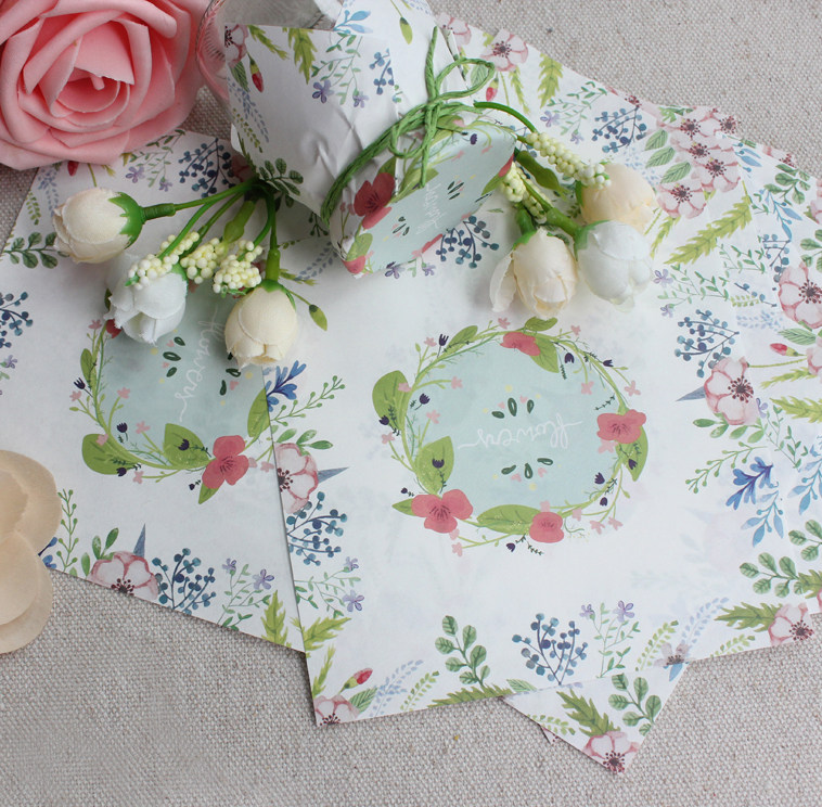 Small Halal New Joy Honey Seal Paper Pudding Honey Handmade Soap Delight Wedding Wedding wedding Pizza Wrappers