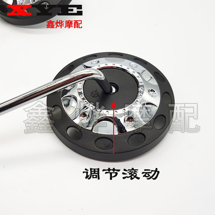 Áp dụng xe máy xe tay ga gương rùa nhỏ vua điện xe phía sau gương nhỏ bảo vệ đảo ngược gương 8MM gương lồi gương xe dream đẹp
