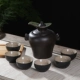 Bình rượu ấm, lẩu, rượu gốm, rượu ấm, có hai cân rưỡi, rượu vàng, rượu trắng, bình rượu nóng, ly rượu ly uong ruou