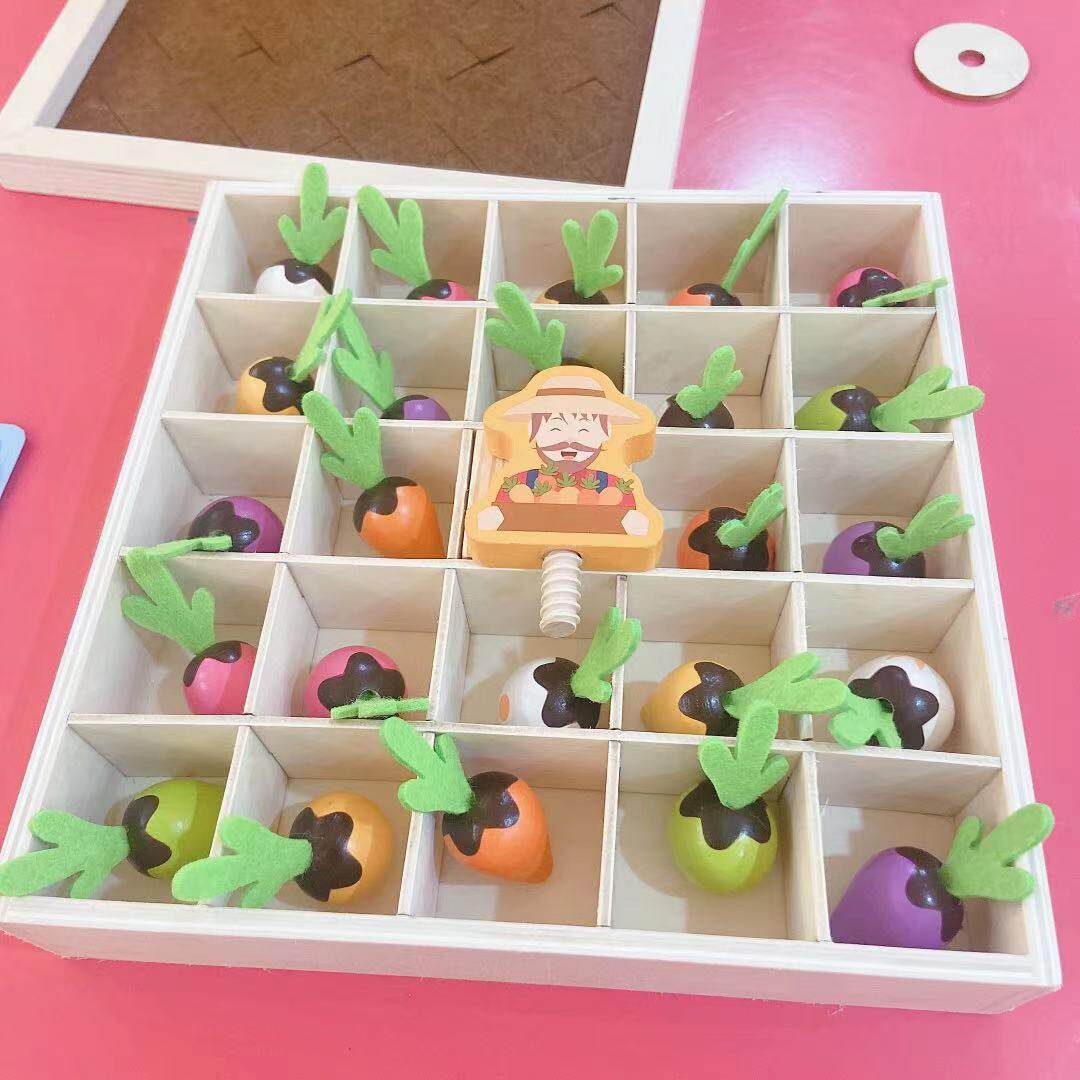 Baby baby plucculate Monster's teaching aids Early teaching Puzzle Six 8 Children 0-1 One 2-year-old male girl Toys 6 months