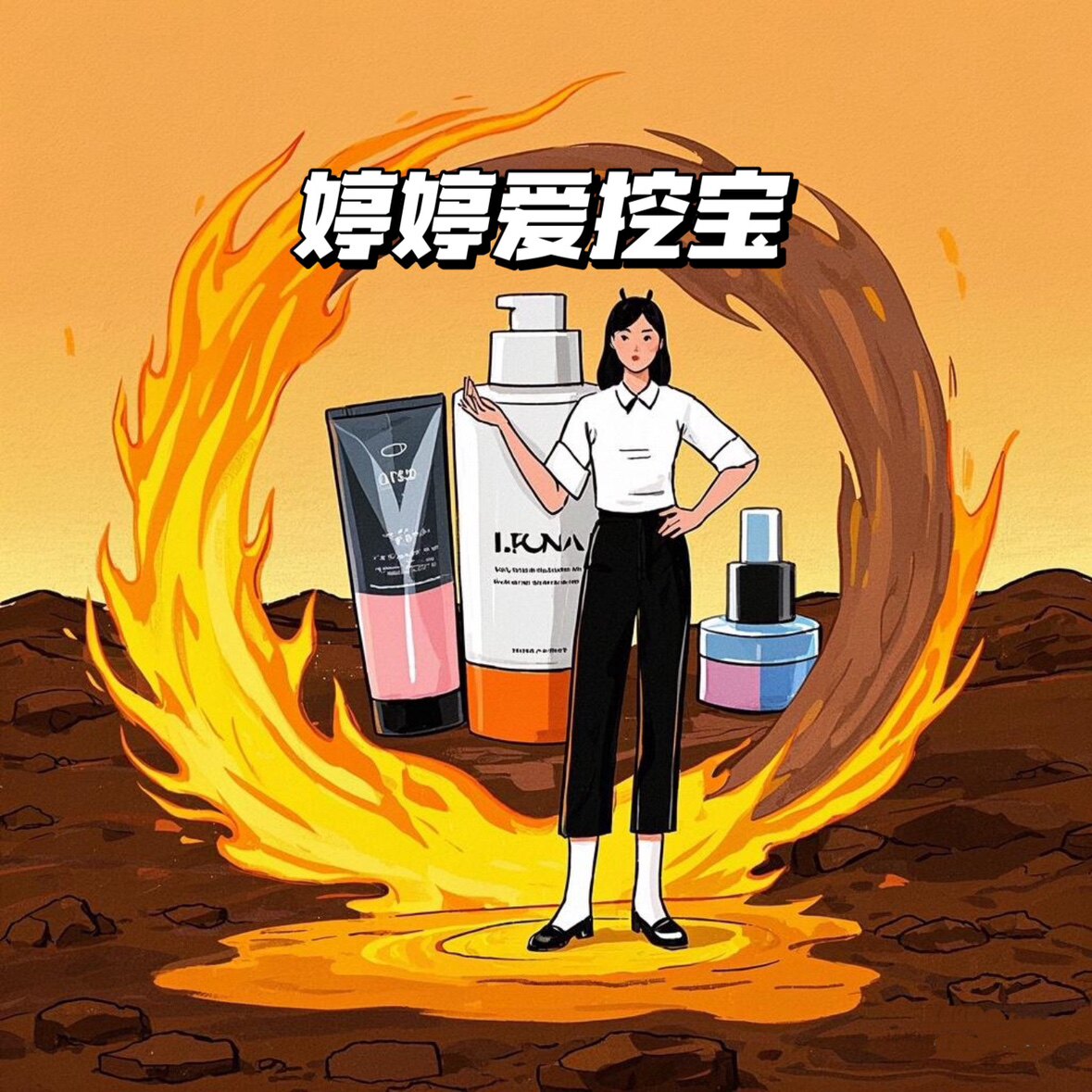 婷婷爱挖宝