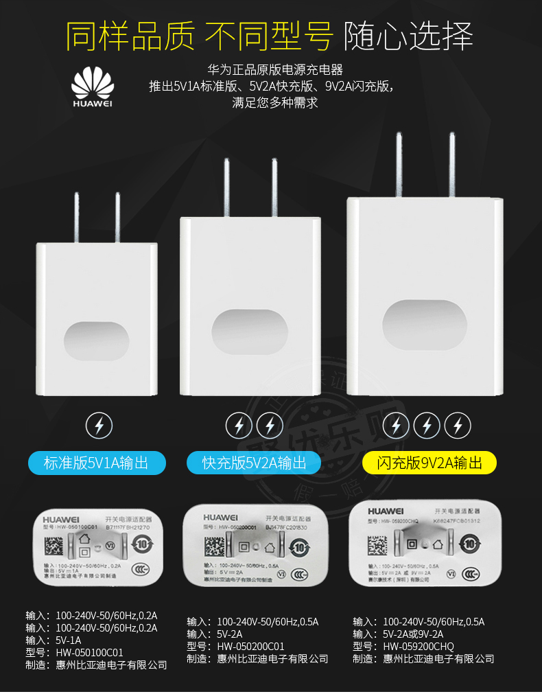 chargeur HUAWEI pour téléphones HUAWEI HUAWEI - Ref 1290771 Image 12