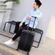 Wellsboro brand aluminium frame trolley case password box suitcase suitcase 20-inch boarding case silent wheel