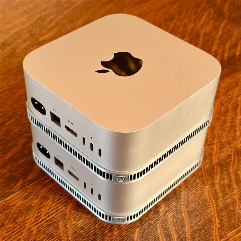 Mac Mini M4 Simple Power Button, Stackable Model (How Many Do You Need to Buy?)