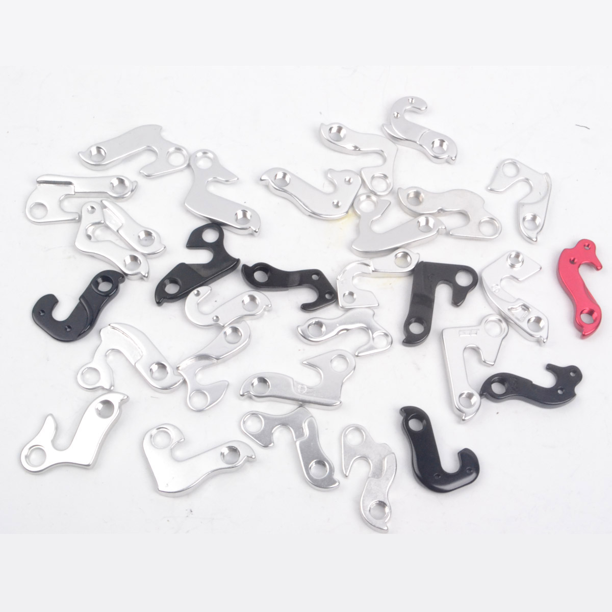 Bicycle mountain bike frame Mountain bike tail hook Lug hook Claw Rear dial Rear claw hook Tail hook