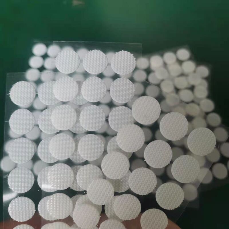Round Double-Sided Adhesive Hook and Loop Fastener Nylon Tape Fastener Self-Adhesive Tape Accessories Male and Female Fastener Hook and Loop Tape Small Round Dots Round Double-Sided Adhesive Hook and Loop Fastener Nylon Tape Fastener Self-Adhesive Tape Accessories Male and Female Fastener Hook and Loop Tape Small Round Dots