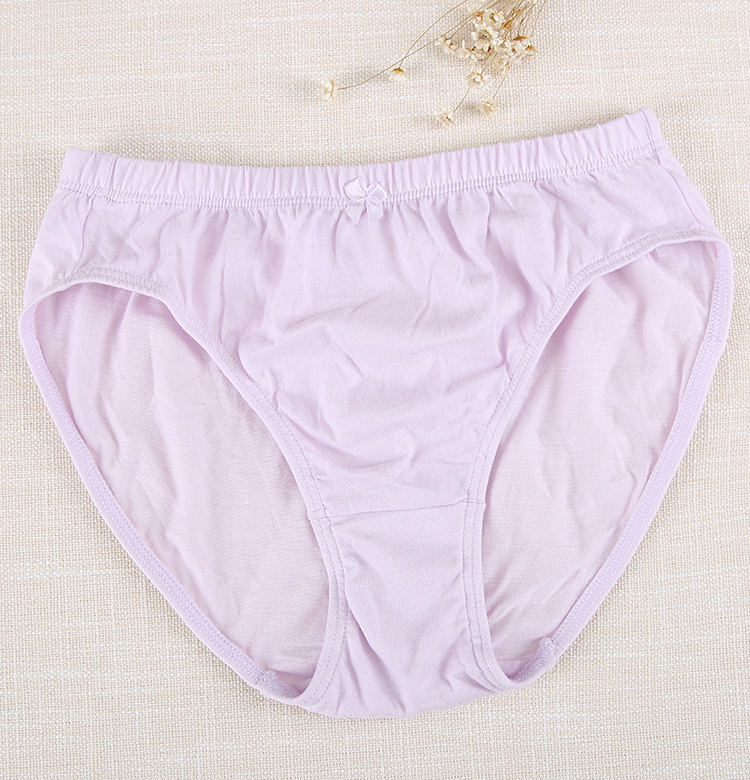 Quần lót bướm Anfen nữ đích thực 100% cotton cao eo và trung niên mẹ già quần ngắn màu cotton 1131 do lot nam
