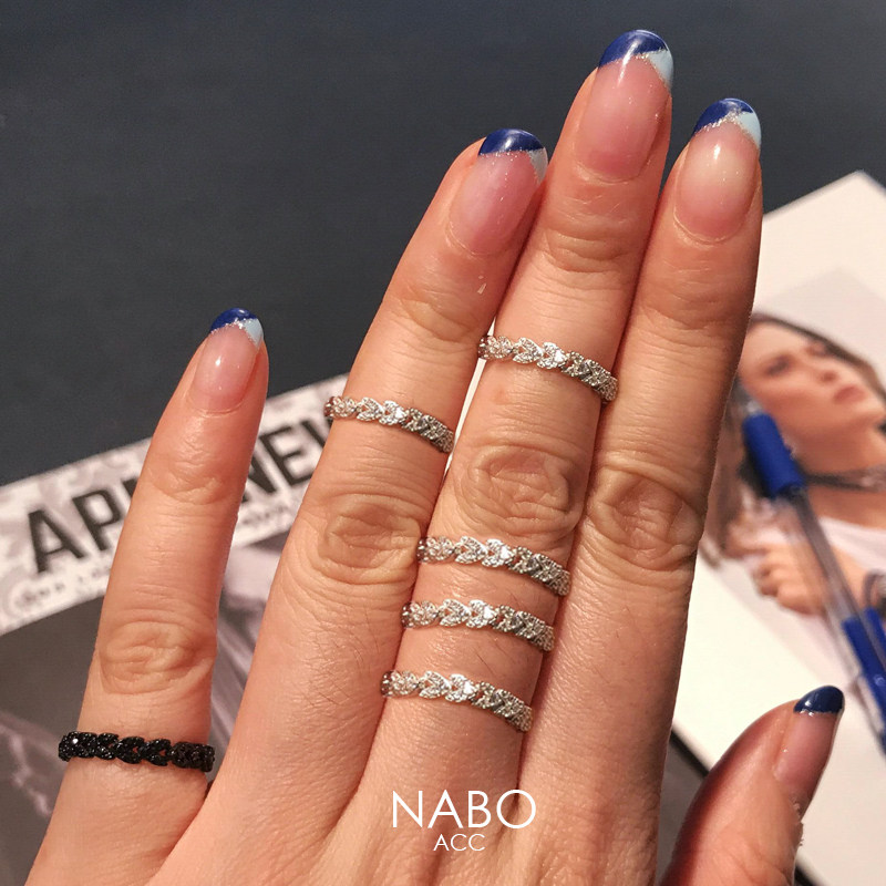 Bague Femme en Zircone synthetique strass - Ref 3087403 Image 1