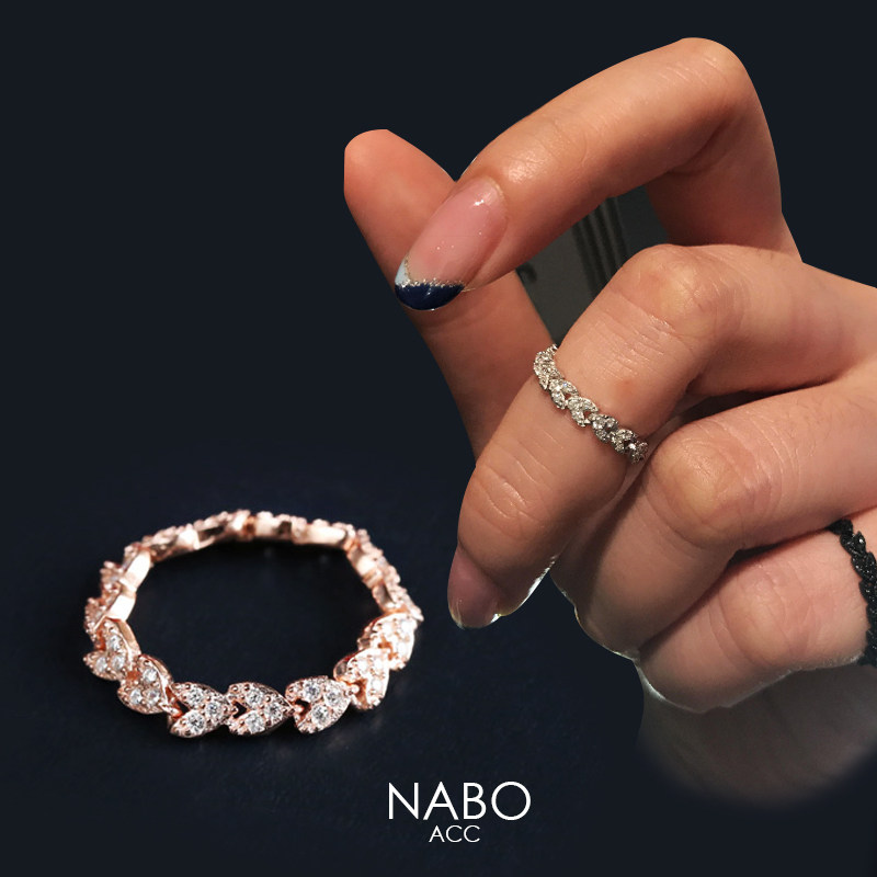 Bague Femme en Zircone synthetique strass - Ref 3087403 Image 10