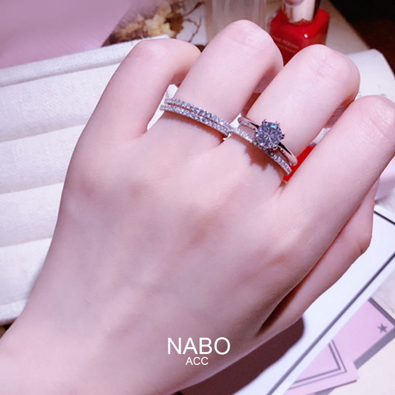 Bague Femme en Argenterie - Ref 3087038 Image 8