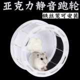 Zoog Hamster Бег колеса Акриловые рулонные рулонные ролики ротор ротор спортивные фитнес