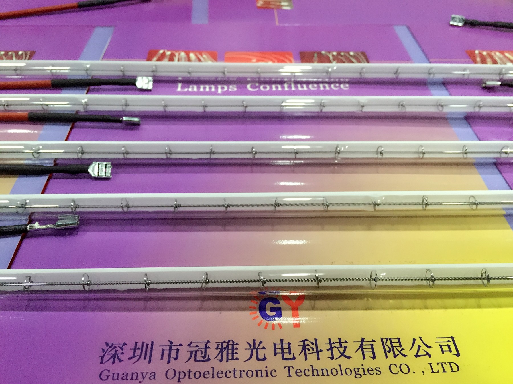 Infrared quartz halogen lamp 480MM copper lamp IR lamp 1000W blower short stainless steel sheet heating pipe