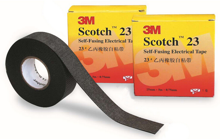 3M23# Electrical tape insulation tape ethylene propylene rubber self-adhesive tape self-melting tape resistant to high temperature and high pressure