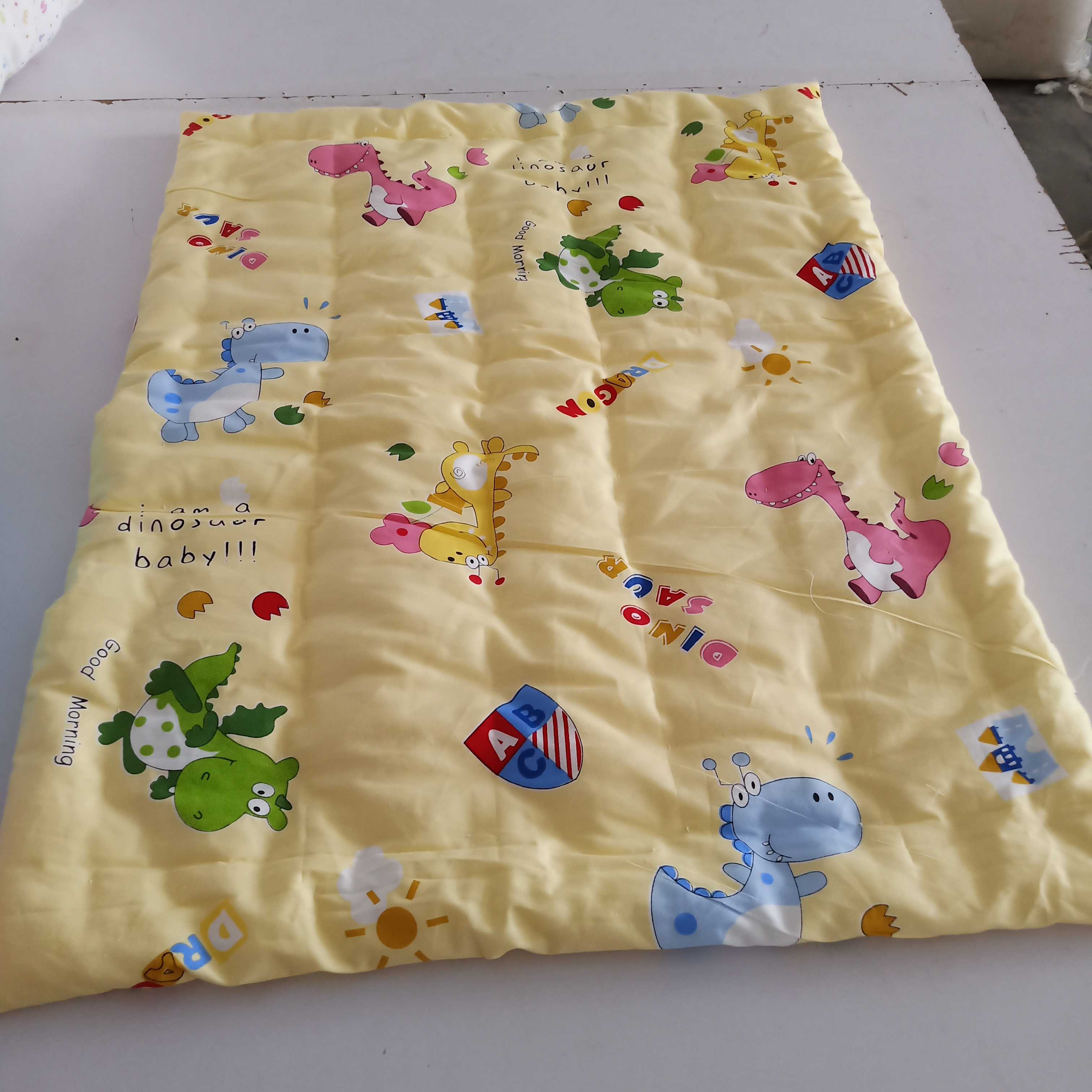 Pure cotton newborn baby mattress small cushion baby mattress kindergarten mattress small quilt cotton thin cushion