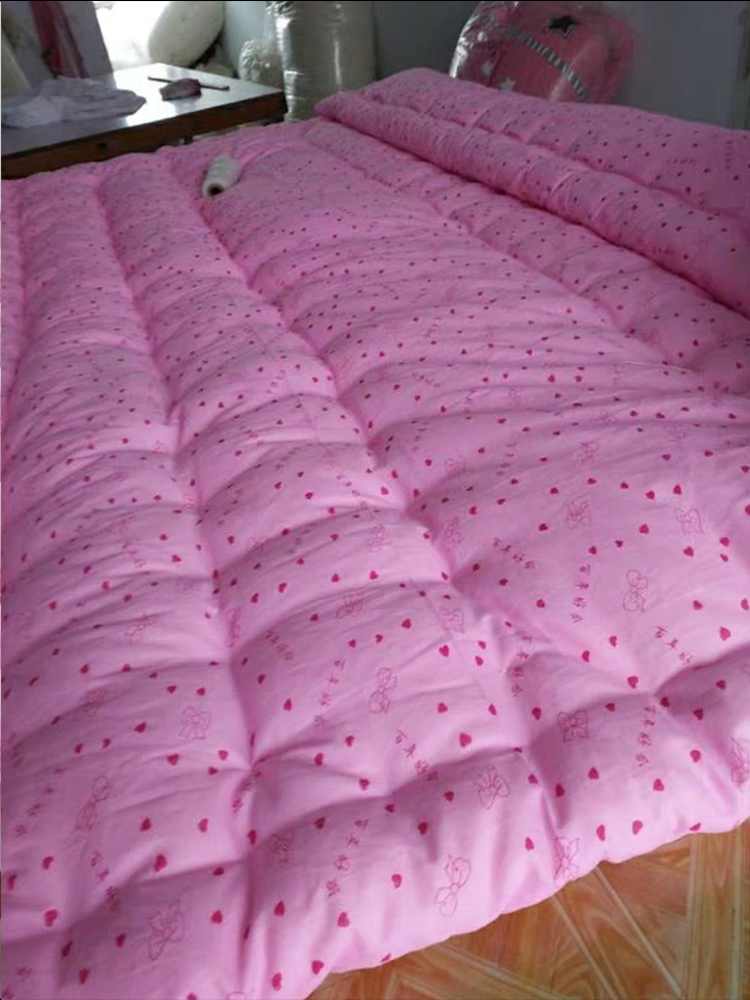 Shandong handmade cotton quilt Student quilt dormitory bed mat Large quilt core mattress Kang quilt Tatami mattress quilt