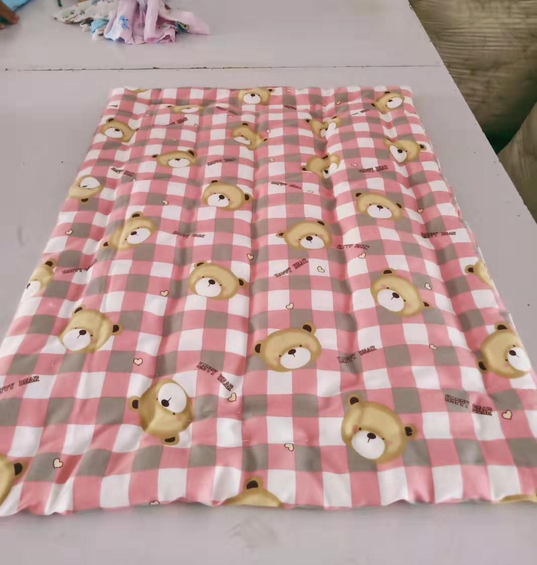 Custom-made summer thin cotton baby bag pure cotton bag baby mattress mattress small cushion quilt