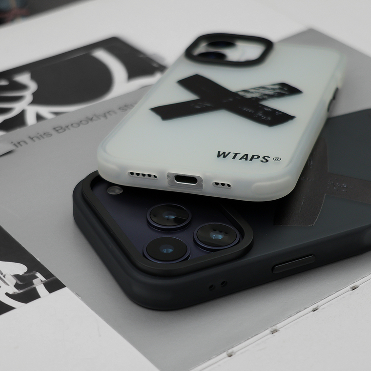 WTAPS Distressed Cross Minimalist iPhone Case
